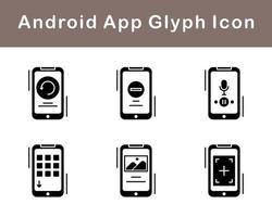 Android Apps Vector Icon Set