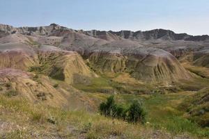 Stunning Geological Rock Formations in the Badlands photo