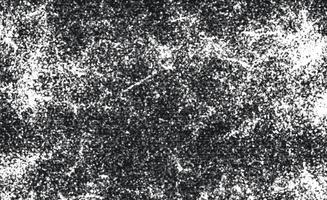 Grunge black and white pattern. Monochrome particles abstract texture. Background of cracks, scuffs, chips, stains, ink spots, lines. Dark design background surface. photo