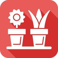 icono de vector de plantas de casa