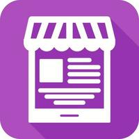 Mobile Shop Vector Icon