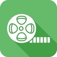 Film Reel Vector Icon