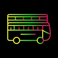 Double Bus Vector Icon