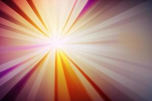 Abstract god ray multicolor wow  light effect background photo