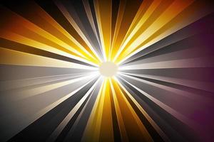 Abstract god ray multicolor wow  light effect background photo