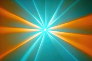 Abstract god ray multicolor wow  light effect background photo