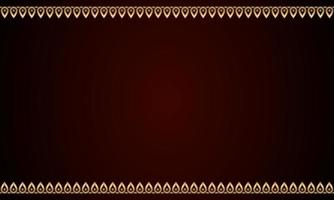 Decorative frame Elegant for design in Islamic style, place for text. golden border and red background. vector