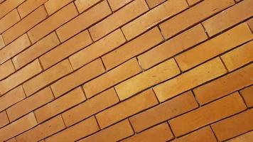 Natural brick wall pattern of red color, terracotta, Background of masonry for copy space photo