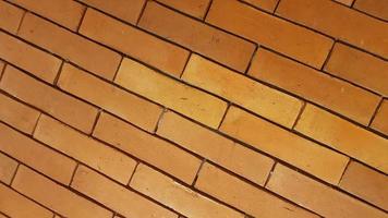 Natural brick wall pattern of red color, terracotta, Background of masonry for copy space photo