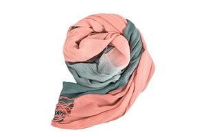 6260 Pink scarf isolated on a transparent background photo