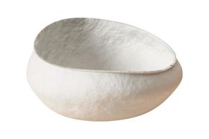 6337 White bowl isolated on a transparent background photo