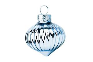 6980 Blue ornament isolated on a transparent background photo