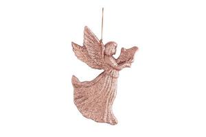 7070 Pink angel isolated on a transparent background photo