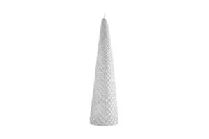 6824 White christmas cone isolated on a transparent background photo