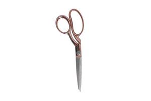 7062 Pink scissors isolated on a transparent background photo