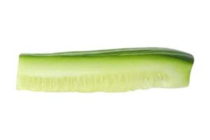 3101 Vegetables green cucumber isolated on a transparent background photo