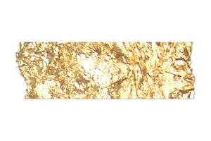 4921 Golden tape isolated on a transparent background photo
