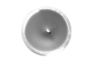 1249 Gray candle isolated on a transparent background photo