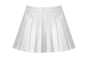 6172 White skirt isolated on a transparent background photo