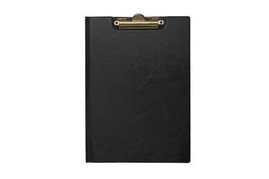 1056 Black clipboard isolated on a transparent background photo