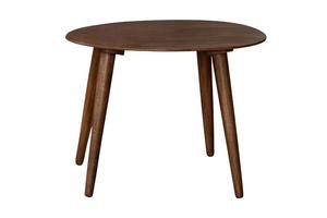 1623 Brown table isolated on a transparent background photo