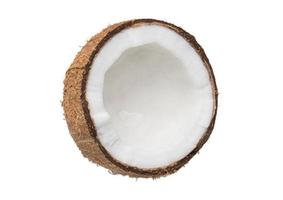 2259 Coconut fruit isolated on a transparent background photo