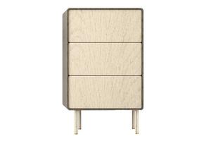 5763 Beige side table isolated on a transparent background photo