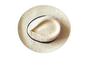 6093 White hat isolated on a transparent background photo