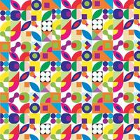 glittering rainbow geometric pattern background seamless colorful art vector random shapes template