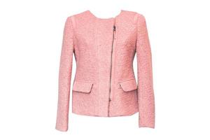 6316 Pink jacket isolated on a transparent background photo