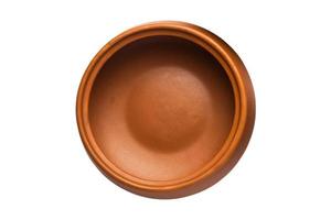 4057 Brown bowl isolated on a transparent background photo
