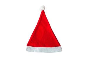 4994 Red christmas hat isolated on a transparent background photo