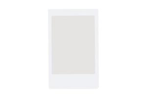 3935 White film frame isolated on a transparent background photo
