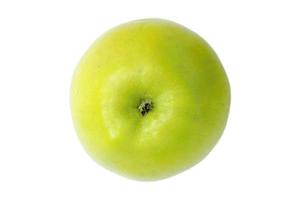 3532 verde manzana Fruta aislado en un transparente antecedentes foto