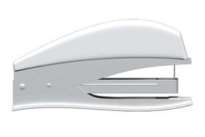 1068 White stapler isolated on a transparent background photo