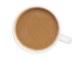 2689 White cup of coffe milk isolated on a transparent background photo