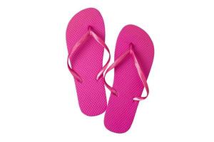 6228 Pink flip flop isolated on a transparent background photo