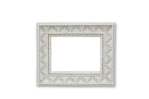 708 Beige frame mockup isolated on a transparent background photo