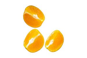 3784 Orange slices isolated on a transparent background photo