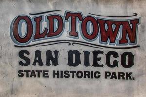 old town san diego sign photo