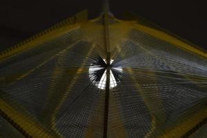 lamp in a grid close up photo