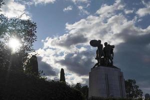 Triest Italy San Giusto Castle full panorama photo