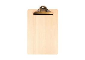 2750 Wooden cilpboard isolated on a transparent background photo