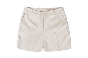 6221 Beige shorts isolated on a transparent background photo