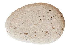 4610 Beige stone isolated on a transparent background photo