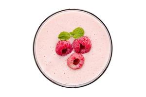 154 Raspberry juice isolated on a transparent background photo