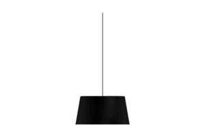 214 Black ceiling lamp isolated on a transparent background photo