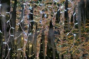 Paris Christmas tree decoration detail photo