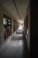 abandoned psychiatric hospital interior rooms photo