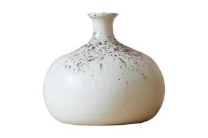 443 White vase isolated on a transparent background photo